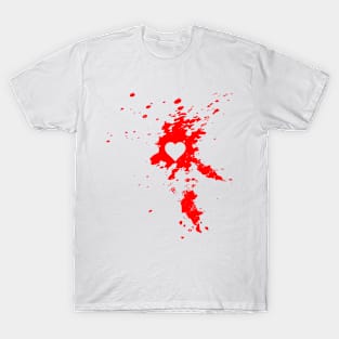 Heart Splatter T-Shirt